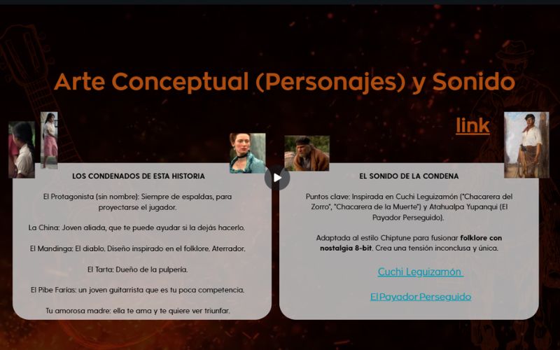 Bocetos de Personajes