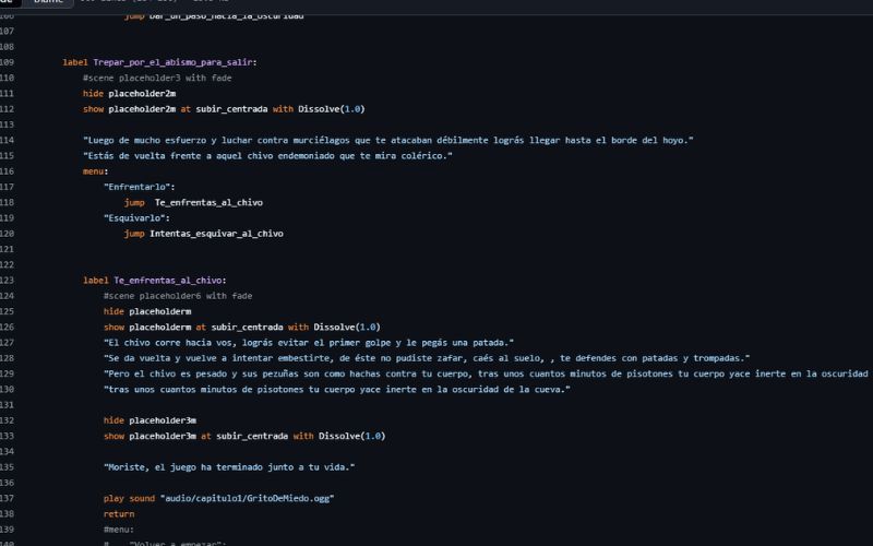 Desarrollo en Ren'Py
